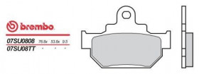 Колодки тормозные мото BREMBO 07SU0808