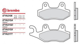 Колодки тормозные мото BREMBO 07YA21SD