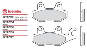 Колодки тормозные мото BREMBO 07YA22SD