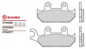 Колодки тормозные мото BREMBO 07YA25SA