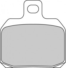 Колодки тормозные мото FERODO FDB2074EF