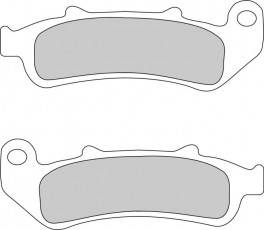 Колодки тормозные мото FERODO FDB2002ST