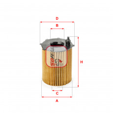 Фільтр масляний SOFIMA S5187PE