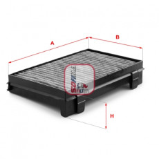 Фільтр салону вугільний Sofima S4351CA