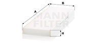 Фільтр салону MANN-FILTER CU45004