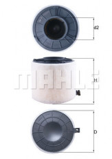 Фільтр повітряний MAHLE/KNECHT LX 4407