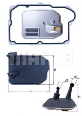 Фільтр АКПП MAHLE/KNECHT HX161D