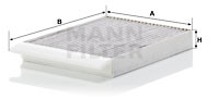 Фільтр салону вугільний MANN-FILTER CUK 30 012