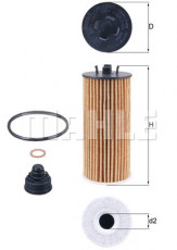 Фільтр масляний MAHLE/KNECHT OX815/1D