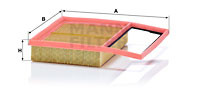 Фільтр повітряний MANN-FILTER C24013