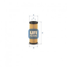 Фільтр масляний UFI 25.269.00