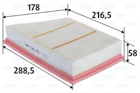 Фільтр повітряний VALEO 585451
