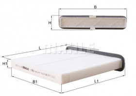 Фільтр салону MAHLE/KNECHT LA1361