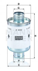 Фільтр гідравлічний MANN-FILTER W 8032