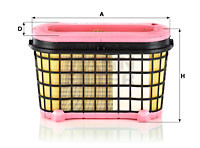 Фільтр повітряний MANN-FILTER C 50 004/1