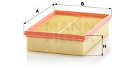 Фільтр повітряний MANN-FILTER C 24 041