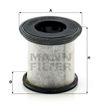 Фільтр вентиляції картера MANN-FILTER LC 7001