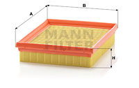 Фільтр повітряний MANN-FILTER C 2159