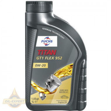 Fuchs Моторна олива FUCHS TITAN GT1 FLEX 952 0W-20 - Заображення 2