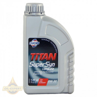 Fuchs Моторное масло FUCHS TITAN SUPERSYN LONGLIFE 0W-30 - Картинка 2