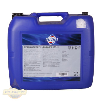 Fuchs Моторна олива FUCHS TITAN SUPERSYN LONGLIFE 0W-40 - Заображення 3