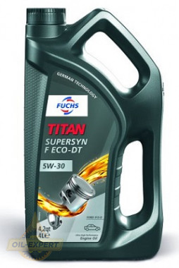 Fuchs Моторна олива FUCHS TITAN SUPERSYN F ECO DT 5W-30 - Заображення 1