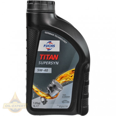 Fuchs Моторное масло FUCHS TITAN SUPERSYN 5W-40 - Картинка 3