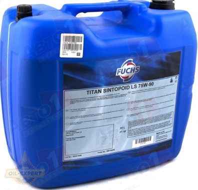 Fuchs Трансмісійна олива FUCHS TITAN SINTOPOID LS 75W-90 - Заображення 2