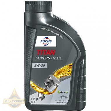 Fuchs Моторна олива FUCHS TITAN SUPERSYN D1 5W-30 - Заображення 2