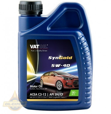 Vatoil Моторное масло VATOIL SYNGOLD 5W-40 - Картинка 2
