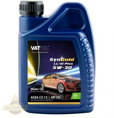 Vatoil Моторное масло VATOIL SYNGOLD LL-III PLUS 5W-30 - Картинка 2