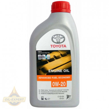 Toyota Моторное масло TOYOTA ADVANCED FUEL ECONOMI EXTRA 0W-20 (0888083886, 0888083885) - Картинка 3