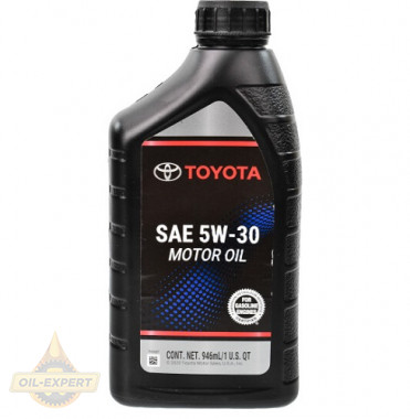 Toyota Моторное масло TOYOTA MOTOR OIL 5W-30 (002791QT5W) - Картинка 1