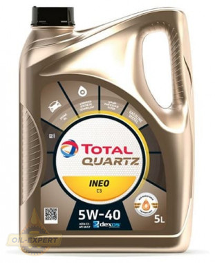Total Моторное масло TOTAL QUARTZ INEO C3 5W-40 - Картинка 1