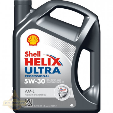 Shell Моторна олива SHELL HELIX ULTRA PROFESSIONAL AM-L 5W-30 - Заображення 2