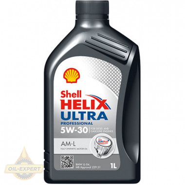 Shell Моторна олива SHELL HELIX ULTRA PROFESSIONAL AM-L 5W-30 - Заображення 1