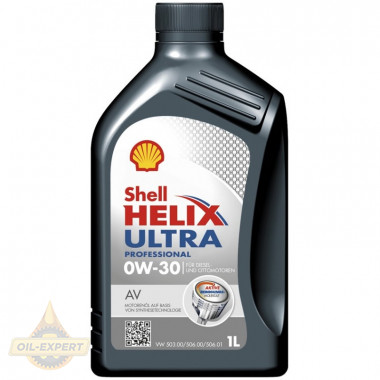 Shell Моторное масло SHELL HELIX ULTRA PROFESSIONAL AV-L 0W-30 - Картинка 2