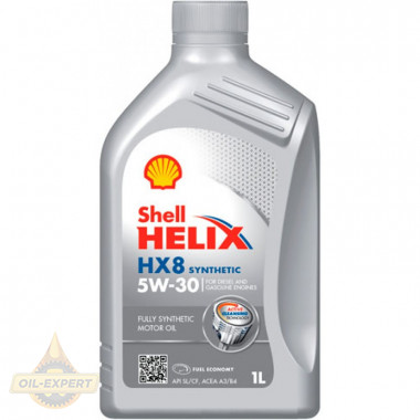 Shell Моторна олива SHELL HELIX HX8 Synthetic 5W-30 - Заображення 2