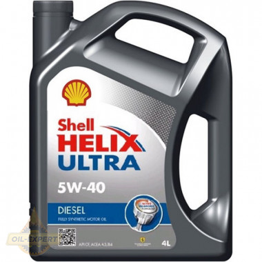 Shell Моторна олива SHELL HELIX DIESEL ULTRA 5W-40 - Заображення 1