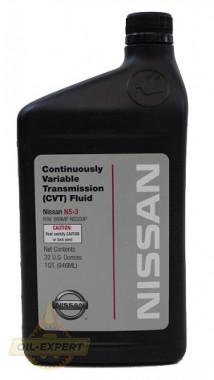 Nissan Трансмиссионное масло NISSAN CVT FLUID NS-3 (KLE5300004) - Картинка 3