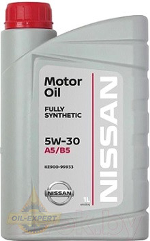 Nissan Моторное масло NISSAN MOTOR OIL 5W-30 A5/B5 (KE90099943, KE90099933) - Картинка 2
