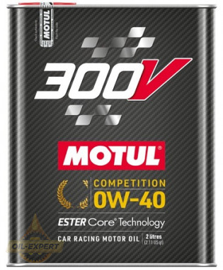 Motul Моторное масло MOTUL 300V COMPETITION 0W-40 - Картинка 1