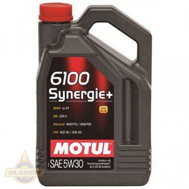 Motul Моторна олива MOTUL 6100 SYNERGIE 5W-30 - Заображення 1