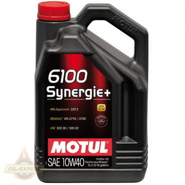 Motul Моторное масло MOTUL 6100 SYNERGIE+ 10W-40 - Картинка 3