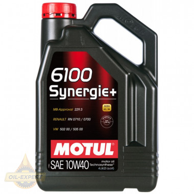 Motul Моторное масло MOTUL 6100 SYNERGIE+ 10W-40 - Картинка 1