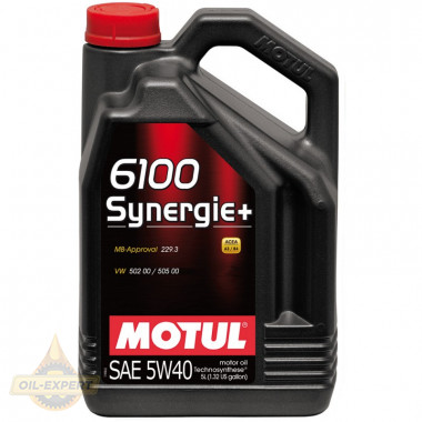 Motul Моторное масло MOTUL 6100 SYNERGIE+ 5W-40 - Картинка 1