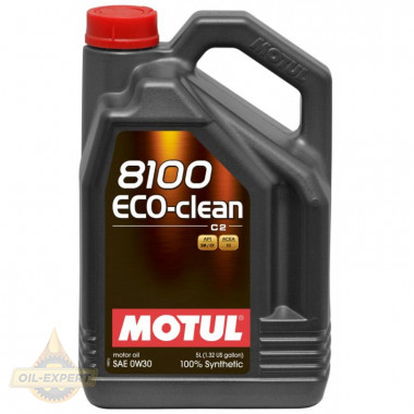 Motul Моторное масло MOTUL 8100 ECO-CLEAN 0W-30 - Картинка 1