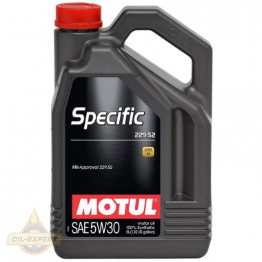 Motul Моторное масло MOTUL SPECIFIC 229.52 5W-30 - Картинка 1