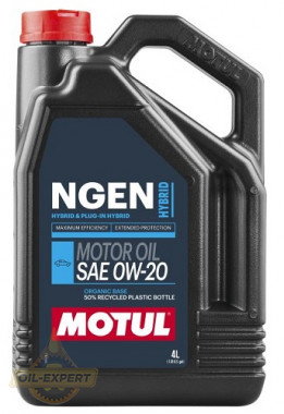 Motul Моторное масло MOTUL NGEN HYBRID 0W-20 - Картинка 1