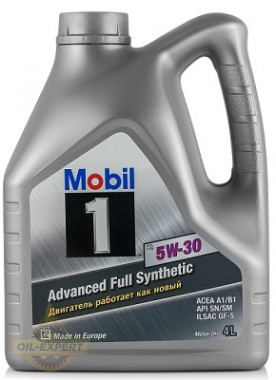 Mobil Моторное масло MOBIL 1 X1 5W-30 - Картинка 1